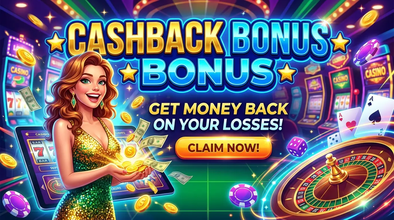 Cashback bonus Betinia casino